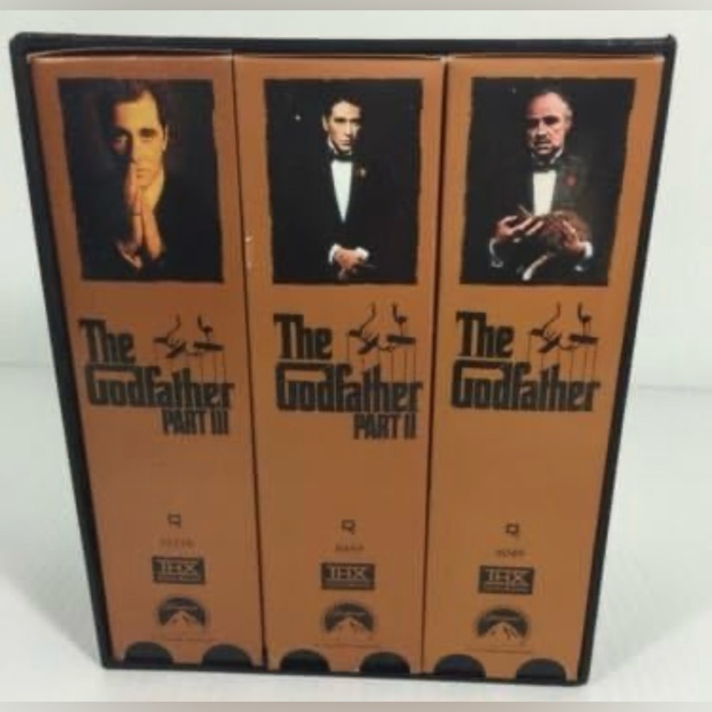 Vintage Godfather Trilogy VHS Collector Set | THX Edition – Paramount